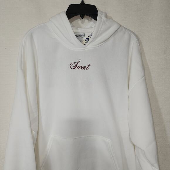 French toast women's white hoodie size Large - Picture 6 of 7